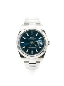 New Rolex Datejust 41 Blue Index 126300
