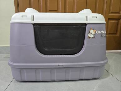 Jumbo Covered Cat Litter Box 🐱