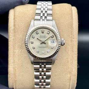 Rolex Lady Datejust 26 Silver Diamond Jubilee 6917