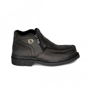 Safety Shoe Black Hammer Mid Zip BH4672 Dark Brown