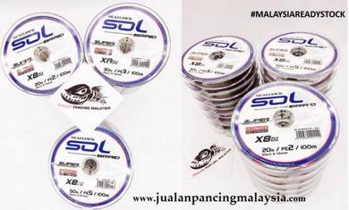 Seahawk SOL 8X Braid Line