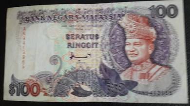 Malaysia 7th Series RM100 Ahmad Don Prefix AN94
