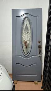 pintu cernin kaca cantik