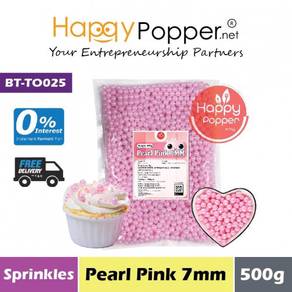 Bakery Jimmies Sprinkles - Pearl Pink 7mm 500g