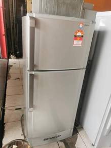 Sharp small Fridge 2 doors Refrigerator Peti Sejuk