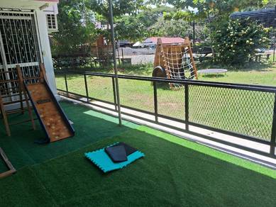 pintu pagar sliding expended metal