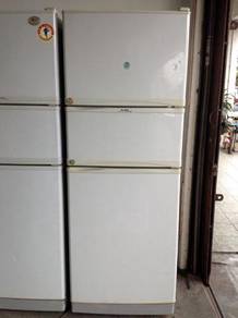 3 Doors Elba Ice Fridge Refrigerator Peti Sejuk