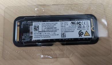 Adata and Kingston SSD 512GB