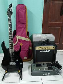 Electric Guitar, Amplifier, Multieffects, Gig Bag
