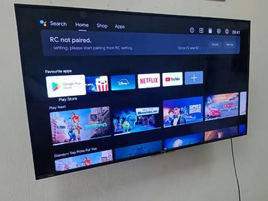 Sharp andorid tv 4k uhd 50inci 