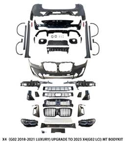BMW G02 X4 Convert Facelift MSport Bodykit