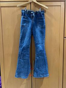 high waist bootcut/ flare jeans
