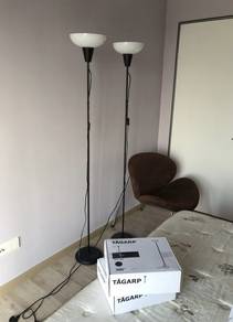 IKEA TÅGARP Floor lamp, stand lampu, lampu bulb