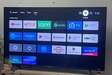 Panasonic Smart TV 55 Inch Good Condition
