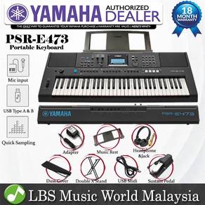 Yamaha PSR-E473 61 Keys Portable Keyboard P4