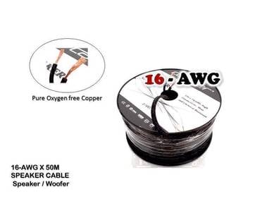 CALIBER 16-AWG X 50M SPEAKER CABLE 16 Guage