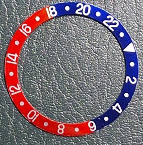Rolex 16710 GMT-Master II Pepsi Bezel Insert