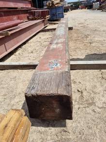 Rare kayu Chengal solid wood pillar