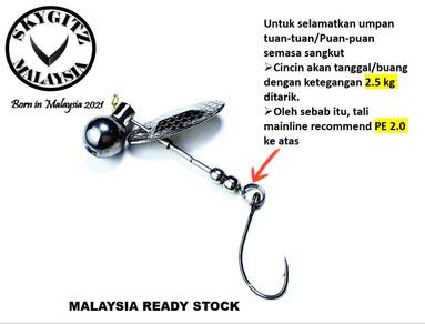 SKYGITZ MALAYSIA DragonFLY Inline Spinner lure