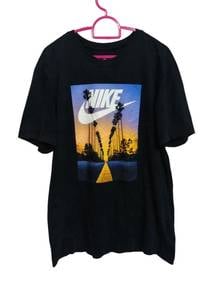 823.nike shirt tee black