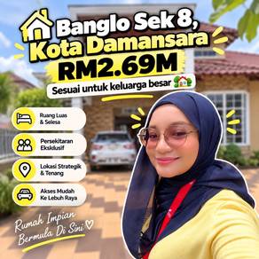 Bungalow House For Sale in Kota Damansara,SGR