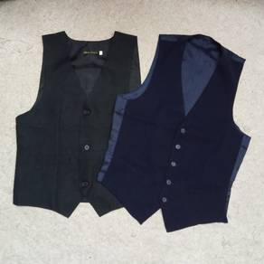 Vest size XS combo black and navy blue