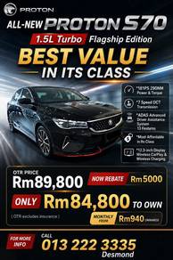Proton S70 FLAGSHIP in Seri Kembangan, SGR