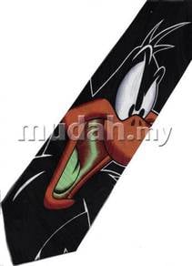 Daffy Duck Black Novelty Cartoon Fancy Neck Tie