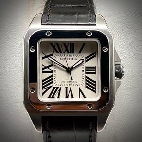 Preowned CARTIER SANTOS 100 “Medium Size”