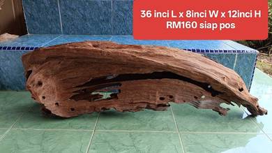 kayu aquarium kolam tank besar - solid driftwood