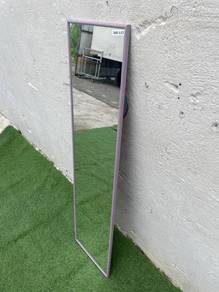 YE50N Cermin 1x4 Ft Mirror in Wooden Frame Purple