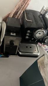lebensstil coffee machine & delonghi grinder
