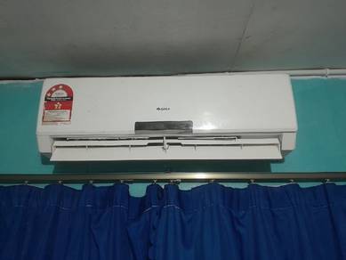 Aircond Gree 1 Hp, Non inverter 
 