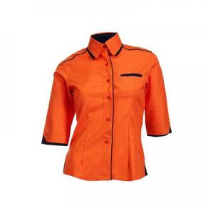 Baju Korporat Oren Sport Ladies F1 1707 Orange