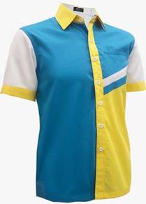 Baju Korporat Kemeja F1 Mr2 PolyCotton Men FC-897E