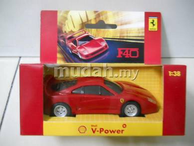 Shell Ferrari F40 scale model car