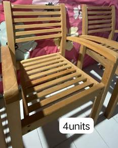 kerusi kayu tahan lasak