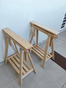 (Each price) MITTBACK Trestle Birch 58x70/93cm