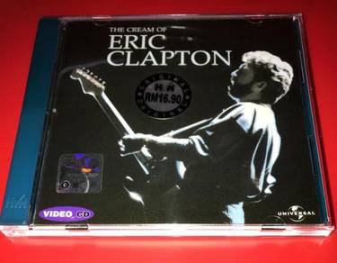 ERIC CLAPTON - THE CREAM OF…VCD VIDEO Cd