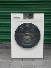 Haier front load hot washer washing machine 10kgs
