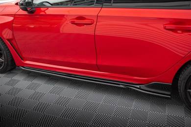 Honda FL5 Type R Side Skirt Lip Carbon