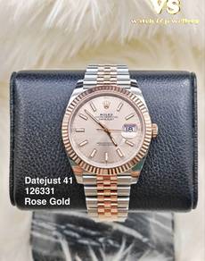 Rolex Datejust 126331 41mm sundust Rose Gold