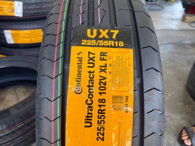 Tayar baru 225 55 18 Continental ux7 suv 2025 tyre