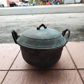 Antique Periuk Tembaga Antik 9" 2kg Vintage