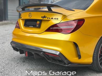 Mercedes cla cla45 paktechz design carbon spoiler