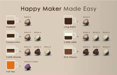 ARISSTO Coffee Capsules Machine Coffee Machine