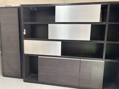 Wood Shelving Cabinet/Wardrobe - Used, Good