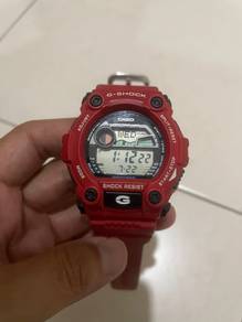 Jam Gshock Original Mat Motor Merah