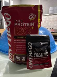 protein dan creatine baru tapi nak jual murah