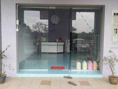 PASANG DINDING KACA l glass wall install